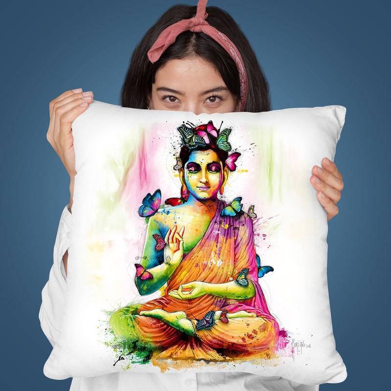 Siddharta Throw Pillow By Patrice Murciano