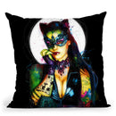 Catwoman Throw Pillow By Patrice Murciano