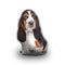 Basset Hound Throw Pillow By All About Vibe