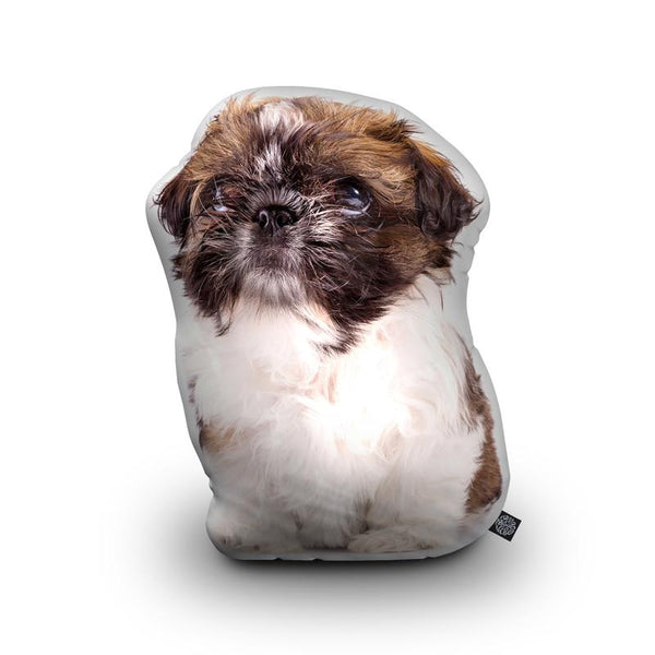 Shih Tzu Throw Pillow By All About Vibe