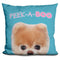 Boo PeekA Throw Pillow