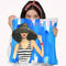 Tres Chic Throw Pillow By Rongrong