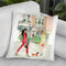City Walk In The Spring Throw Pillow By Rongrong