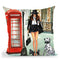 Black And White Monday Throw Pillow By Rongrong
