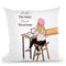 Hold The Vision Throw Pillow By Rongrong
