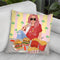 In And Out Burger Throw Pillow By Rongrong