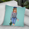 Insert Coffee To Begin Throw Pillow By Rongrong
