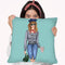 Insert Coffee To Begin Throw Pillow By Rongrong