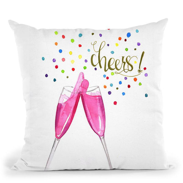 Cheers Throw Pillow By Rongrong