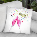 Cheers Throw Pillow By Rongrong