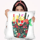 Dolce Gabbana Fry Day Throw Pillow By Rongrong
