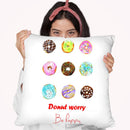 Donuts Throw Pillow By Rongrong