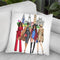 Fashion Week Ladies Throw Pillow By Rongrong