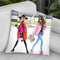 Feburary Pink Fashionistas Throw Pillow By Rongrong