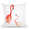 Flamingo Throw Pillow By Rongrong