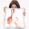 Flamingo Throw Pillow By Rongrong