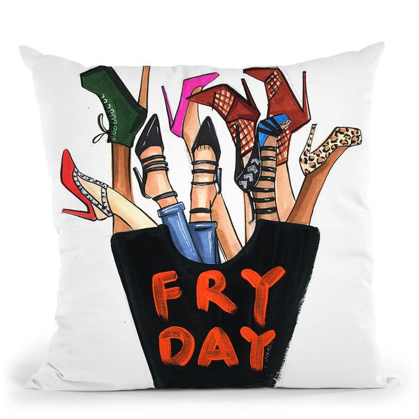 Fry Dayoes Throw Pillow By Rongrong