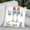 Girlbooss Around The World 2 Throw Pillow By Rongrong