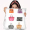 Handbag Collection Throw Pillow By Rongrong