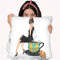 Audrey Hepurn And Tiffany Throw Pillow By Rongrong