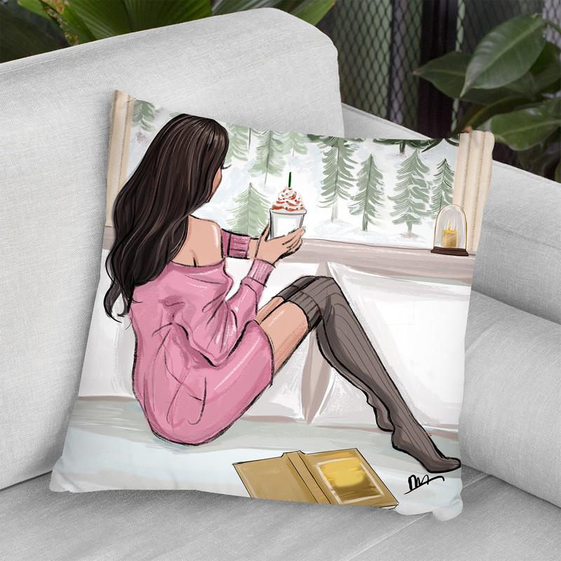 Hope Throw Pillow By Rongrong