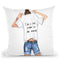 I Am A Lot Cooler On The Interent Throw Pillow By Rongrong