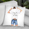 I Am A Lot Cooler On The Interent Throw Pillow By Rongrong