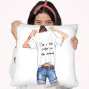 I Am A Lot Cooler On The Interent Throw Pillow By Rongrong