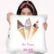Ice Cream All Day Throw Pillow By Rongrong
