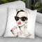 Audrey Hepurn Throw Pillow By Rongrong