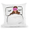 Let'S Sleep In Throw Pillow By Rongrong