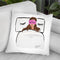Let'S Sleep In Throw Pillow By Rongrong