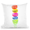 Macaroon Throw Pillow By Rongrong