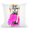 Pardon My French Throw Pillow By Rongrong