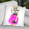 Pardon My French Throw Pillow By Rongrong