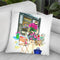 Smell The Flowers Throw Pillow By Rongrong