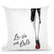 La Vie Est Belle Throw Pillow By Rongrong