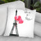 Take Me To Paris Throw Pillow By Rongrong