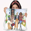 Thanksgiving Throw Pillow By Rongrong