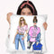 The Future Is Unisex Throw Pillow By Rongrong