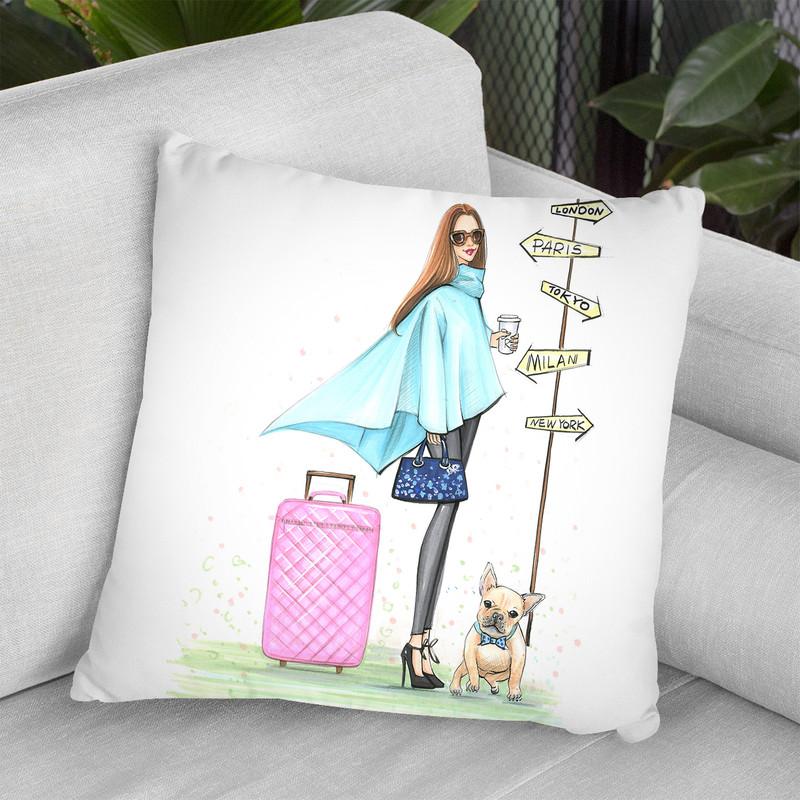 Where We Go Next Throw Pillow By Rongrong