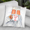Woke Up And Put On Your Lipstick And Hustle Throw Pillow By Rongrong