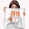 Woke Up And Put On Your Lipstick And Hustle Throw Pillow By Rongrong