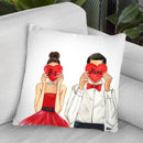Be Mine Throw Pillow By Rongrong