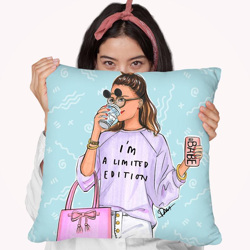 I Am Limited Edition Throw Pillow By Rongrong