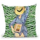 Lazy Sunday Throw Pillow By Rongrong