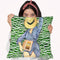 Lazy Sunday Throw Pillow By Rongrong