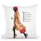 Monday Camel And Red Withoutlogo Throw Pillow By Rongrong