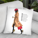Monday Camel And Red Withoutlogo Throw Pillow By Rongrong