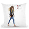 Monday Checklist Throw Pillow By Rongrong